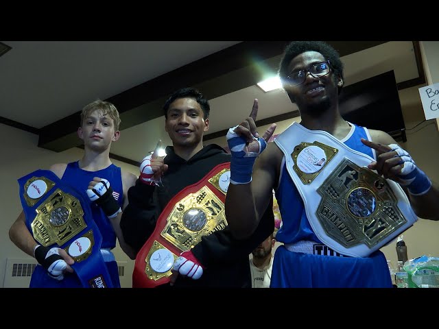 Local boxing club hosts Fight to Unite 12 - YouTube