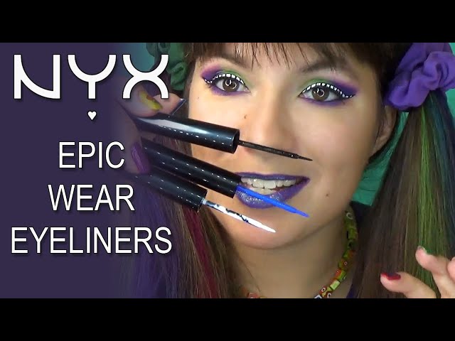 All the Wear YouTube Epic - about Nyx eyeliners! truth liquid