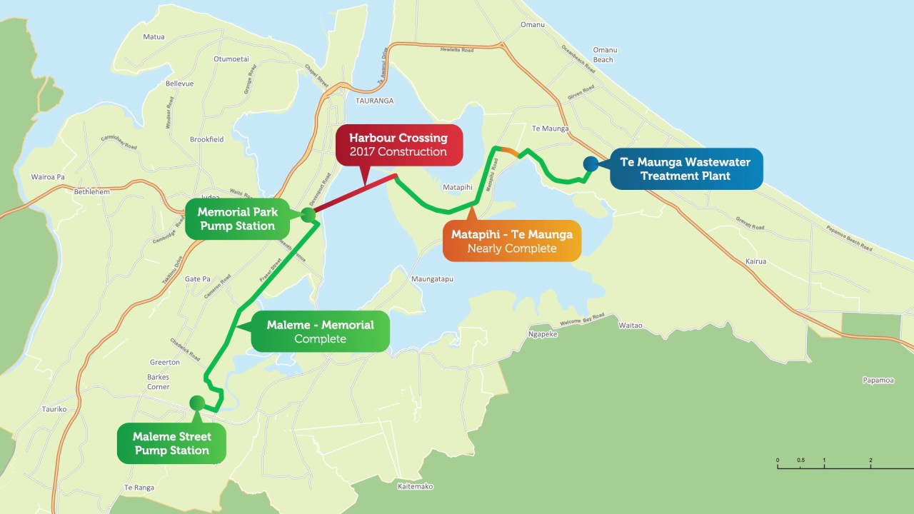 Southern Pipeline Harbour Crossing 2017 YouTube