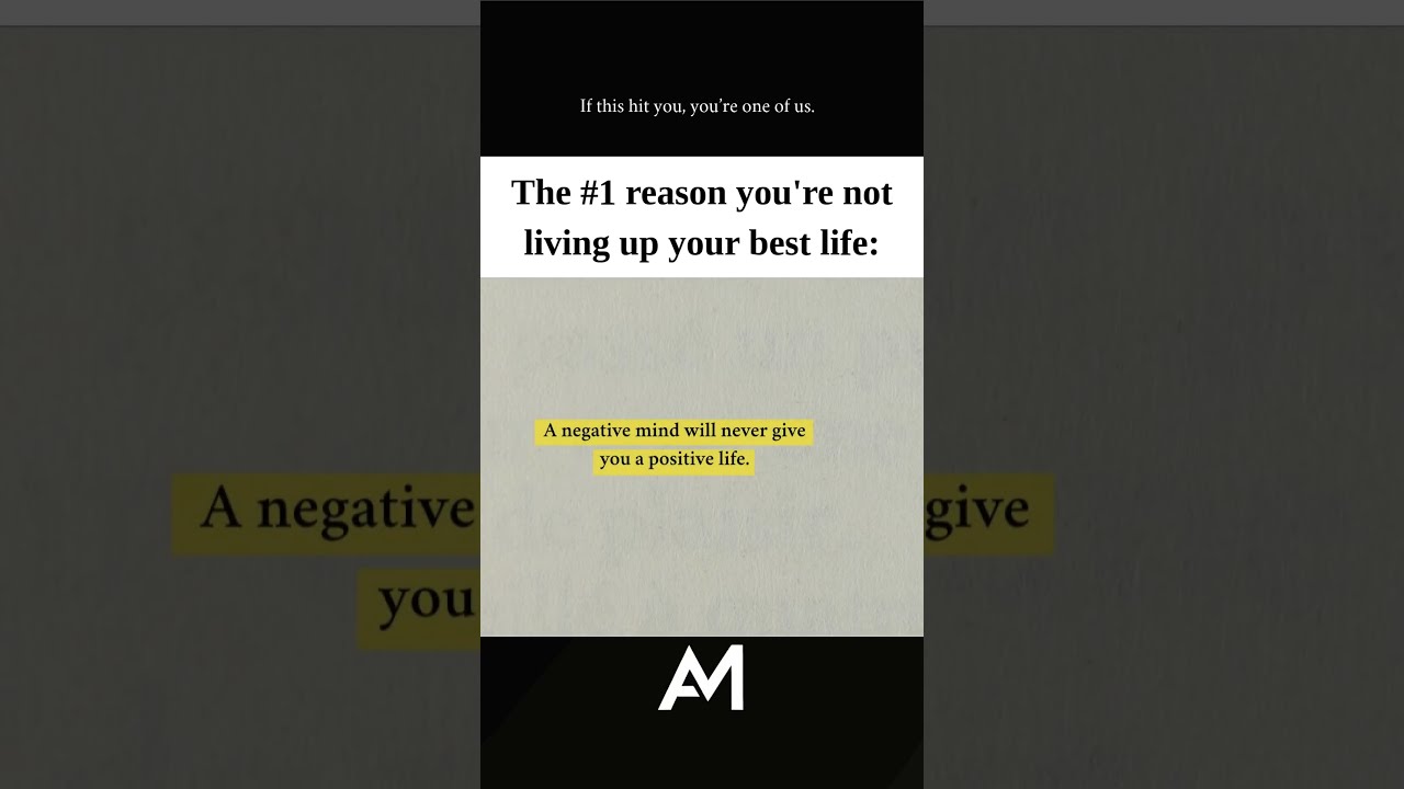 The 1 Reason You Re Not Living Up Your Best Life 