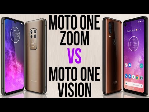 Motorola One Zoom vs Motorola One Vision (Comparativo)