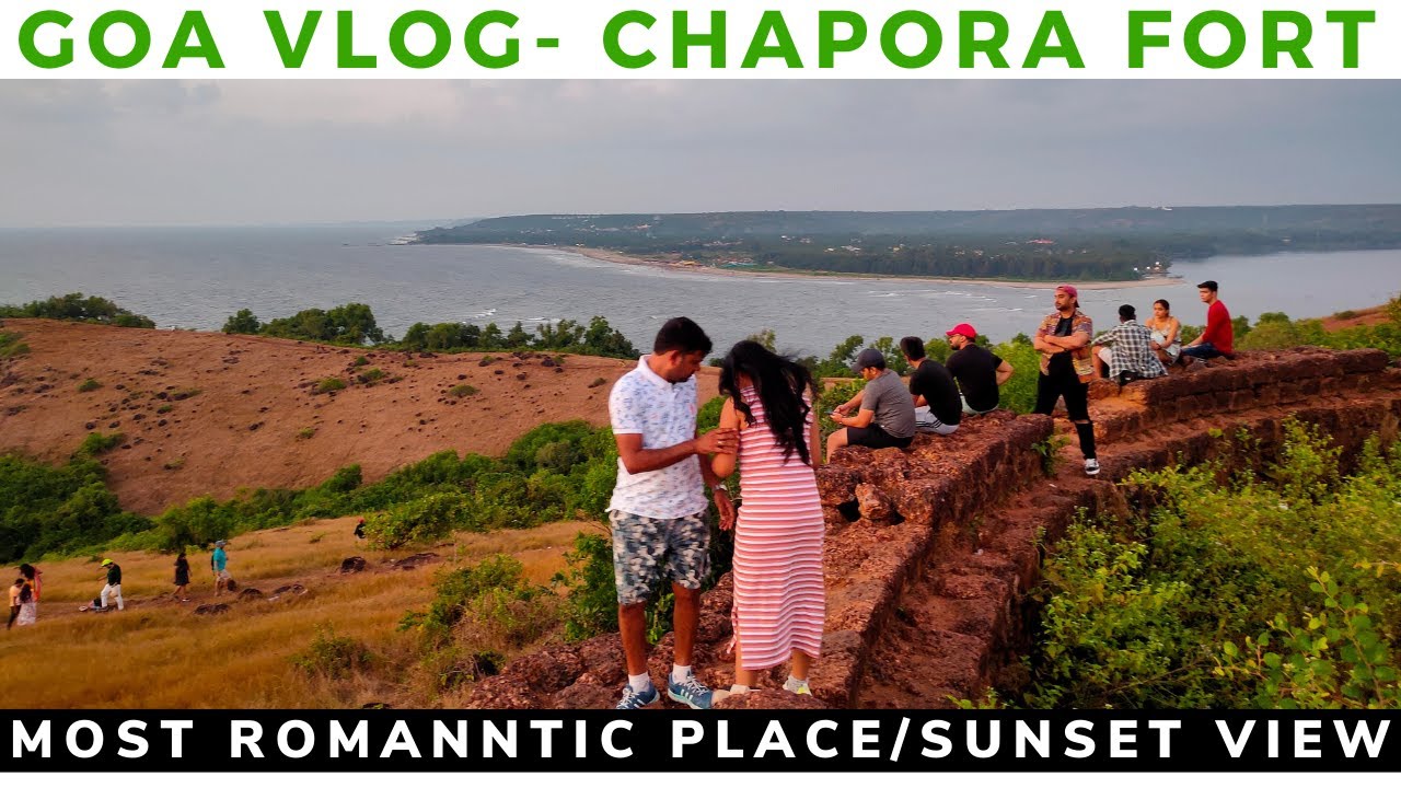 Chapora Fort Vagator Goa | Goa Vlog | Vagator Beach | Best Place To Visit In North Goa-Sunset Point