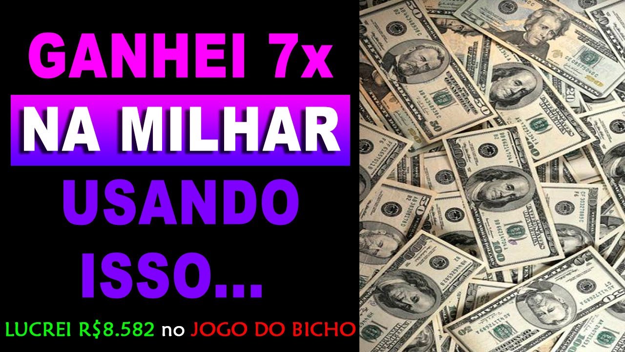 🔴 (MATADORA) Jogo do Bicho Milhar seca: Ganhei mais de 7 vezes no mês passado