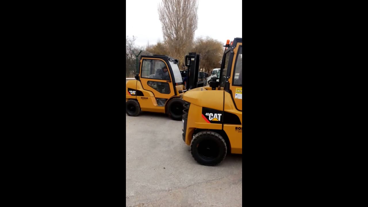 CAT DP40N 4 TON CATERPlLLAR TURK TELEKOM TESLİMATI