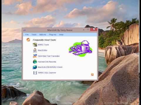 MarcEdit:  Batch Process Records (Example: MARCXML2 MARC