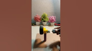 tyre ballooning dc motor new project #experiment #dcmotor #automobile #experimnent #experimnent #diy