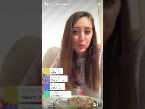 Azeri qizi periscope unversite