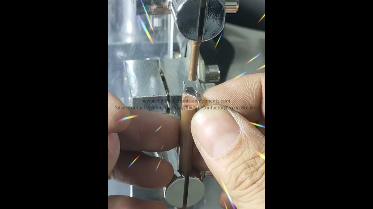 Resistance Brazing for Silver Contact Welding Assembly