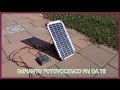 Come costruire un piccolo impianto fotovoltaico fai da te [Tutorial]