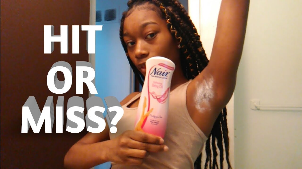 Can You Use Nair On Your Armpits Using Nair For Armpits First Time Brianna Denice Youtube
