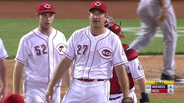 MIL@CIN: Ohlendorf ends the threat, earns the save