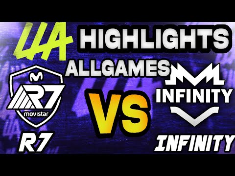 RAINBOW7 VS INFINITY ESPORTS GAMES HIGHLIGHTS - LEAGUE OF LEGENDS - LLA PLAYOFFS RONDA 1 2023