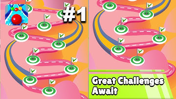 Color Road!  - New Release - Hyper Hybrid Casual - Gameplay Walkthrough (iOS & Android)