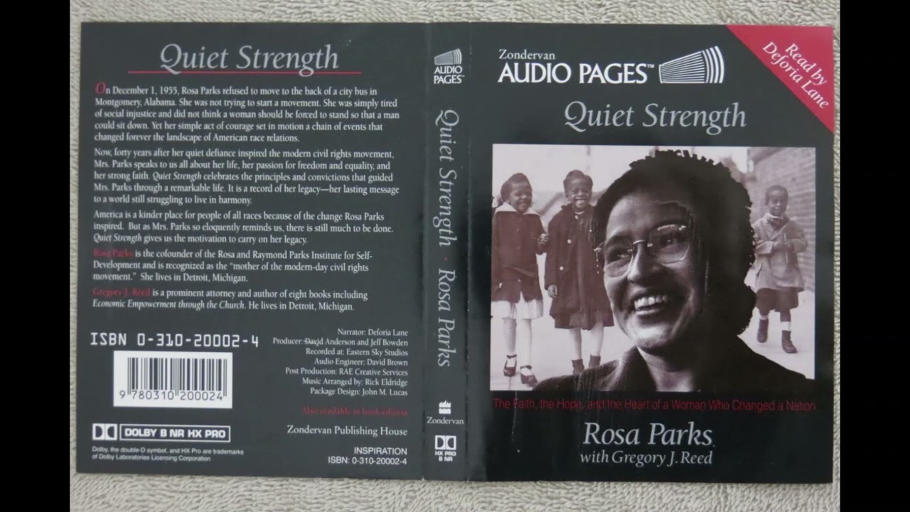 Rosa Parks Quiet Strength Audio Book Read By Deforia Lane