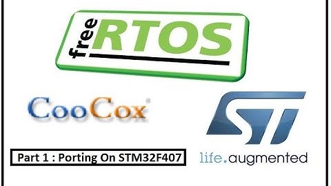 FreeRTOS Porting on STM32F4 ||  Part1 || Multiple Task Creation || CooCox IDE