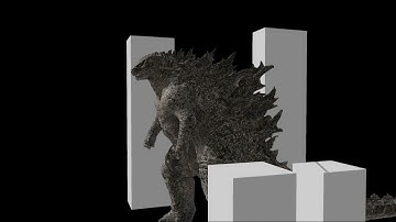 Godzilla animation test | part 1