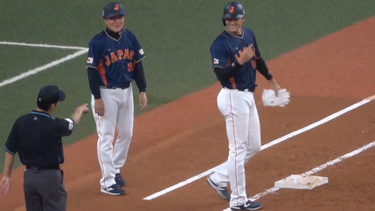 白井審判とも仲がいい大谷翔平