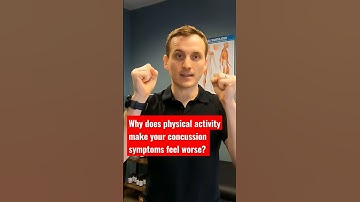 Why your #concussion symptoms feel worse when you move around.