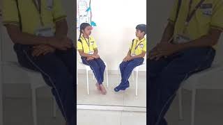 WhatsYoung students conduct interview, || FLY Holistic Schools