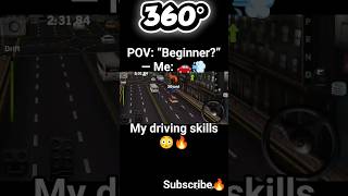 360°😱rotate POV: I don’t talk, I drive 🚗💨#fyp#ytshorts#gameplay#viral#millionviews#mtb#trending