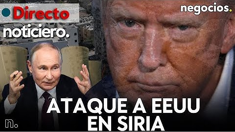 NOTICIERO: Irán ataca a EEUU en su base militar en Siria, Trump responde a Medvedev y China advierte