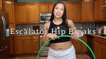 "Escalator Hip Breaks" Beginner Hula Hoop Tutorial Lesson #11