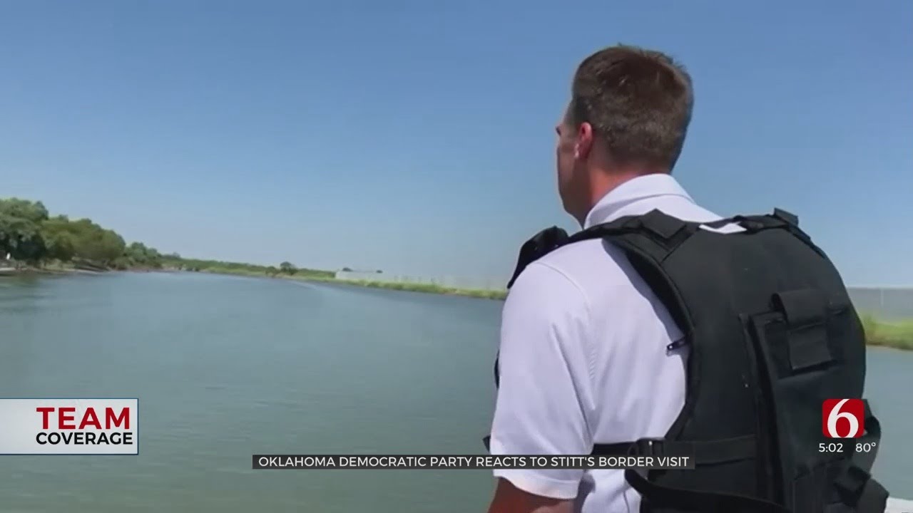 Oklahoma Democratic Party Leader Calls Stitt’s Border Visit ‘100 Percent Political’