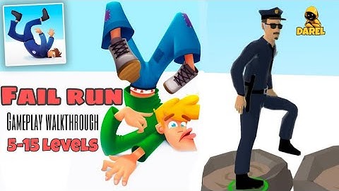 Fail Run (by VOODOO) Walkthrough 5-15 Levels Gameplay