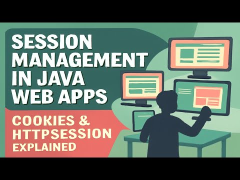Session Management in Java Web Apps | Cookies & HttpSession Explained 🍪🔒