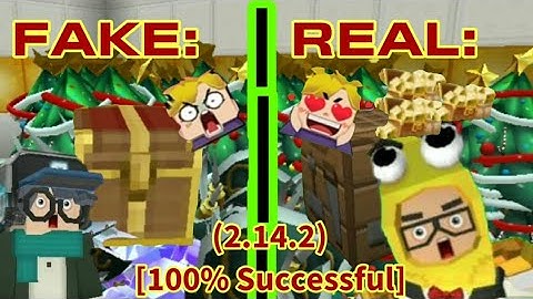 New Real Vs Fake Duplication Glitch (Skyblock) | Blockman Go |