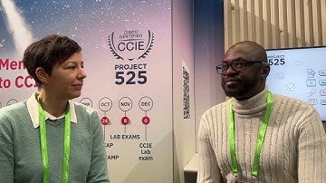 Chat with Project 525 Graduate David M. (Cisco Live, NIL Learning, Amsterdam 2025)