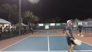 Jack Oxler vs Rob Elliott Mens Pro Singles - US Open Pickleball 2017