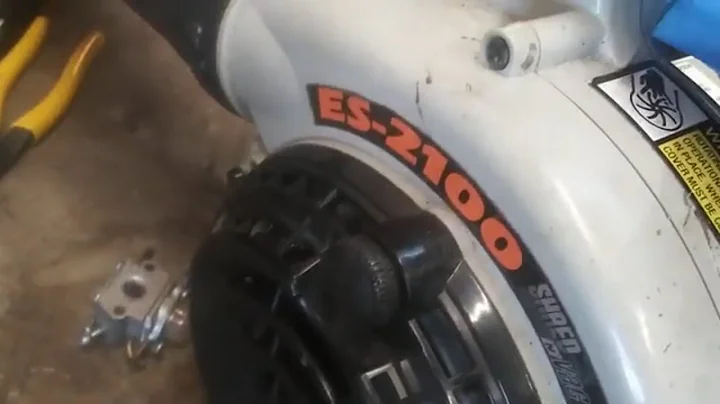* Echo Es2100 blower carburetor replacement es2100 carb repair