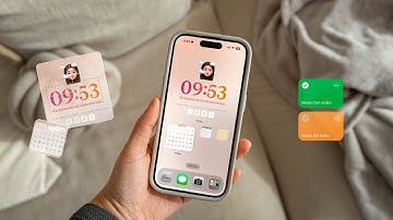 🧚🏼 Cómo personalizar tu iPhone minimalista con Widgy | Memoji, widgets con movimiento, iconos...