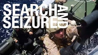 Recon Marines Seize Ship During Training