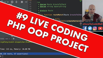 Live PHP Coding Stream #9 Creating OOP course for FreeCodeCamp - Building Route Locator Class