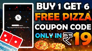 1 PIZZA🍕 @ ₹1😮|dominos coupon code today|Domino's pizza offer|Domino's pizza offers for today