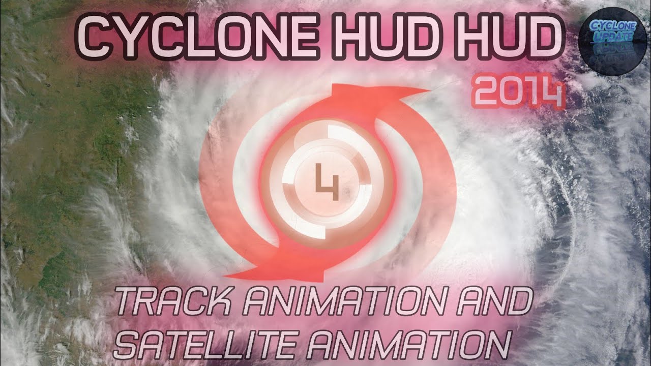 The Track Of Cyclone Hud Hud 2014.