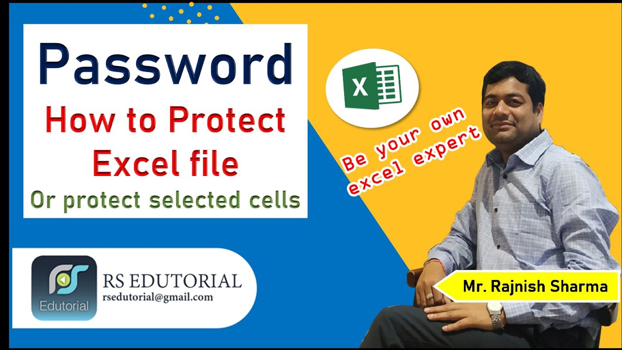 Password in excel file | How to protect a cell or selected area in ...