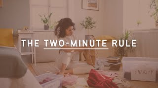 To-do list overwhelm? Embrace the Two-Minute Rule to boost productivity!