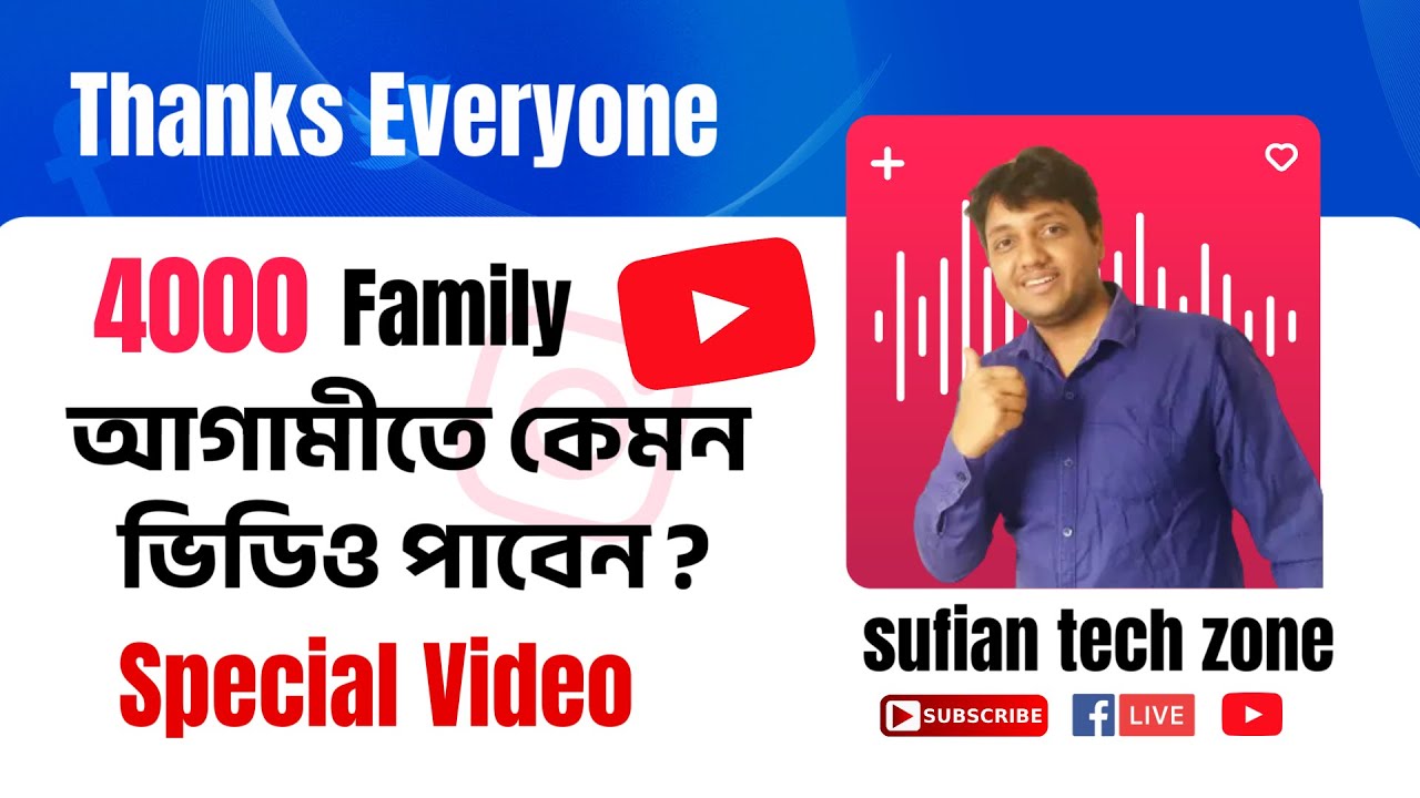 Sufian Tech Zone Future Planing 🤑 4000 Subscriber Special Video - YouTube