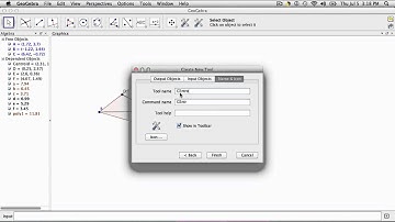 Geogebra - Custom Centroid Tool