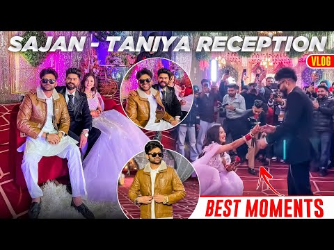 Reception Vlog || Sajan & Taniya || Simar Heir || Vlog || 2024