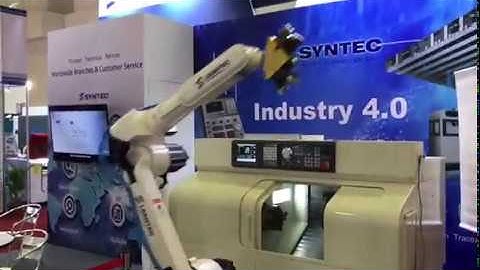 Syntec Robot: Giải pháp cấp phôi cho máy tiện