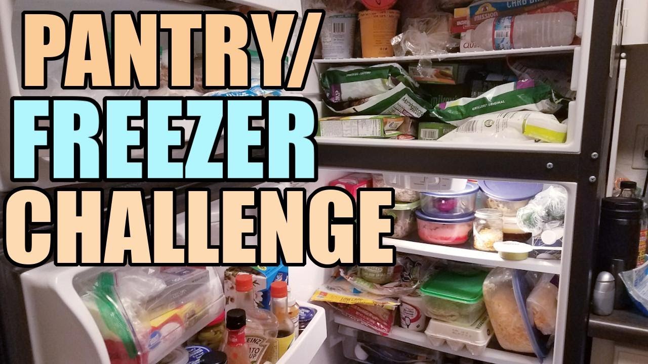 KETO PANTRY/FREEZER CHALLENGE AND TOUR! (ZERO SPEND) JOIN ME 8/1!