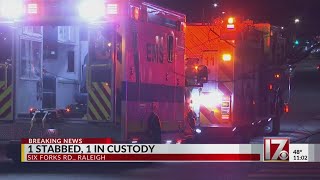 1 taken to hospital after stabbing near Raleigh Chick-fil-A; arrest made