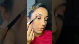 Pink glam eyeshadow #eyeshadowtutorial #simpleeyeshadow #morphe