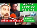 QUEEN - Love of My Life (guitar solo cover) Alip ba ta - reaction