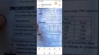 statistical methods MBs first years conditional probability and bays theorem solution.