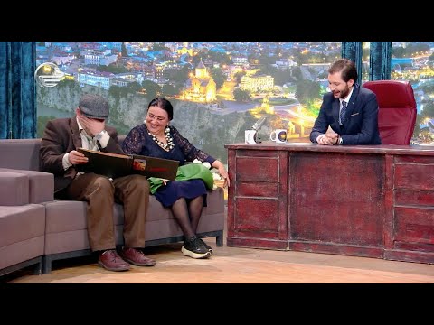 მსახიობი ლია გუდაძე სტუმრად ღამის შოუში